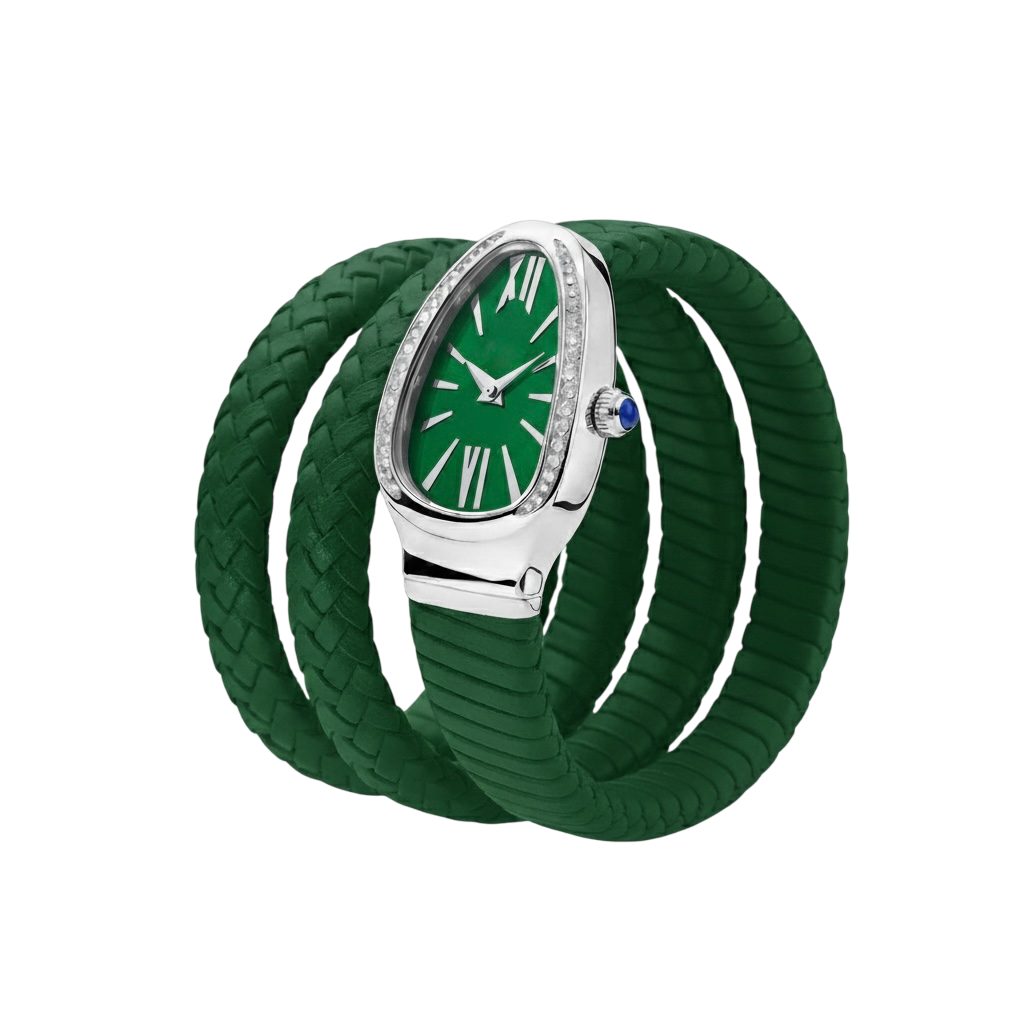 Finacci Leather Silver