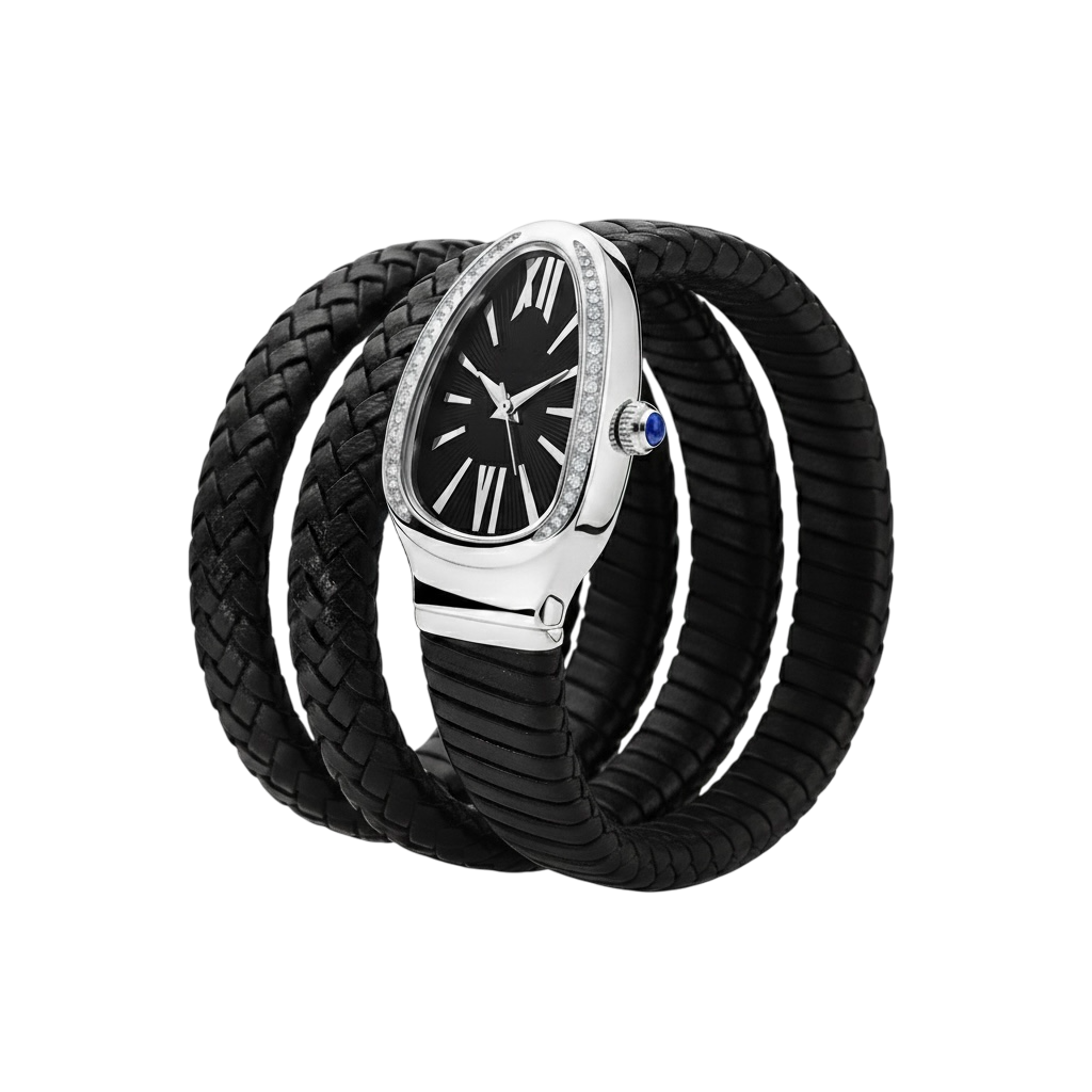 Finacci Leather Silver